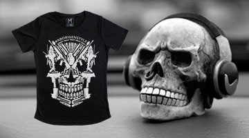 Camiseta Calavera Style